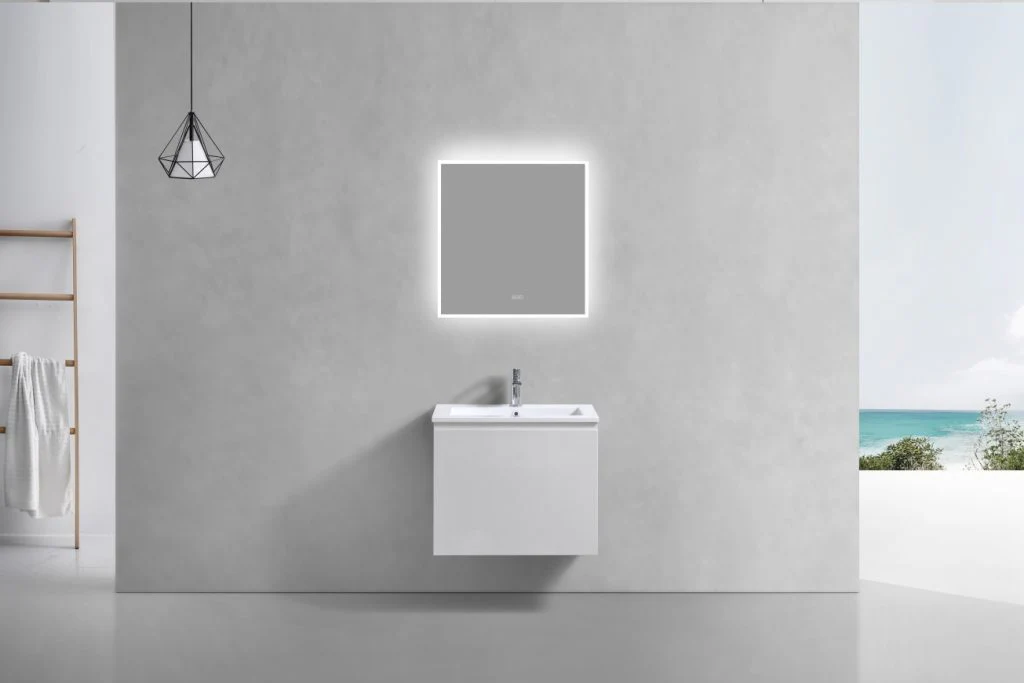 24″ Inch Balli Modern Bathroom Vanity In High Gloss White Finish - Image 3