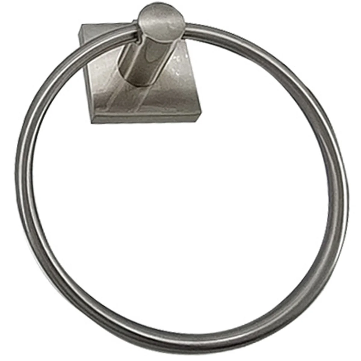 3PC Serenity Bathroom Hardware Wallmount Set Satin Nickel - Image 3