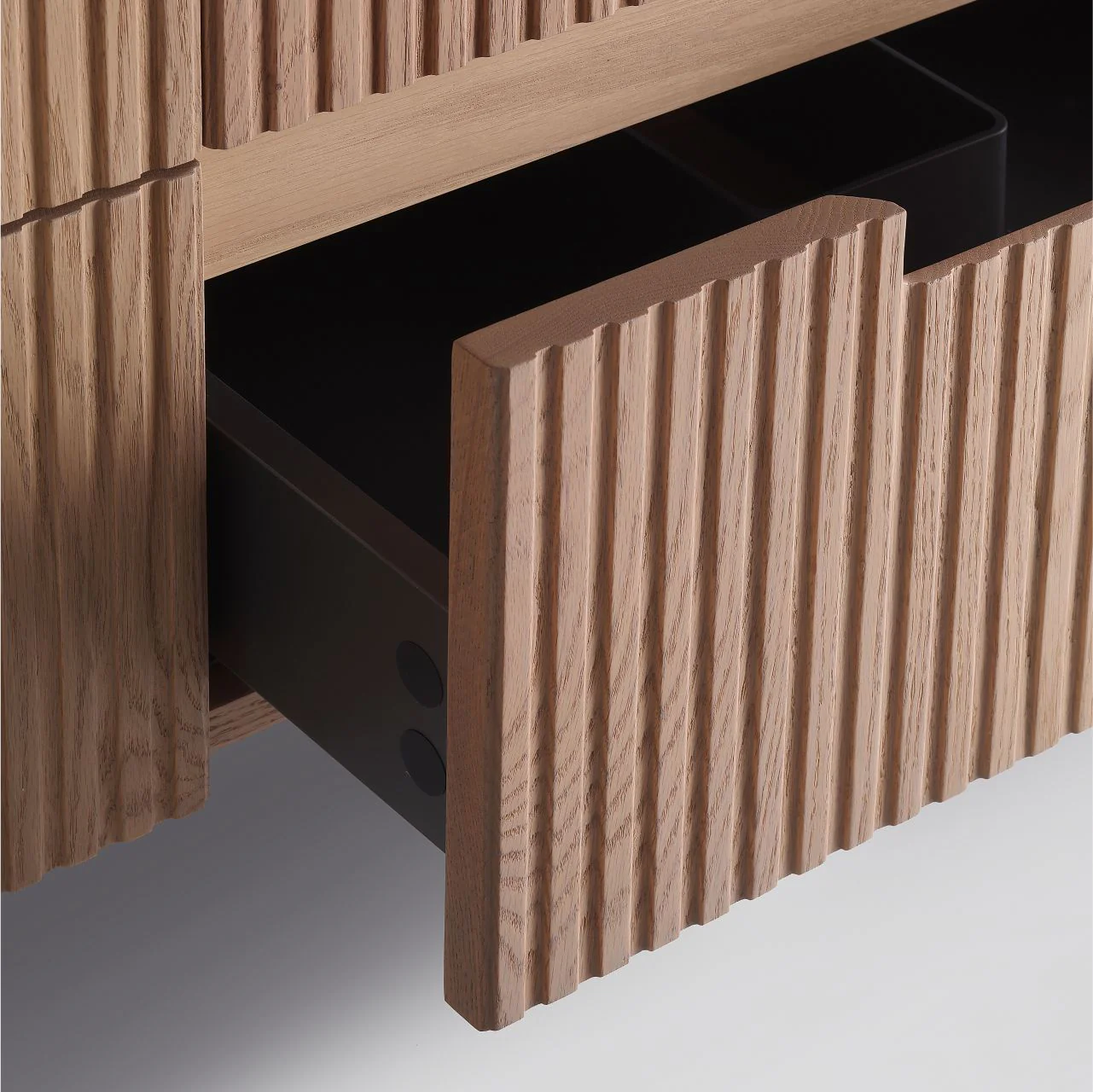 48” Fiore Modern Wall Mount Double Sink Bathroom Vanity – Oakwood - Image 8