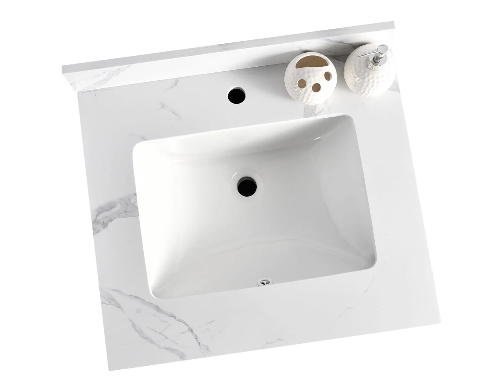 72" HDF Vanity With Quartz Top - Image 6