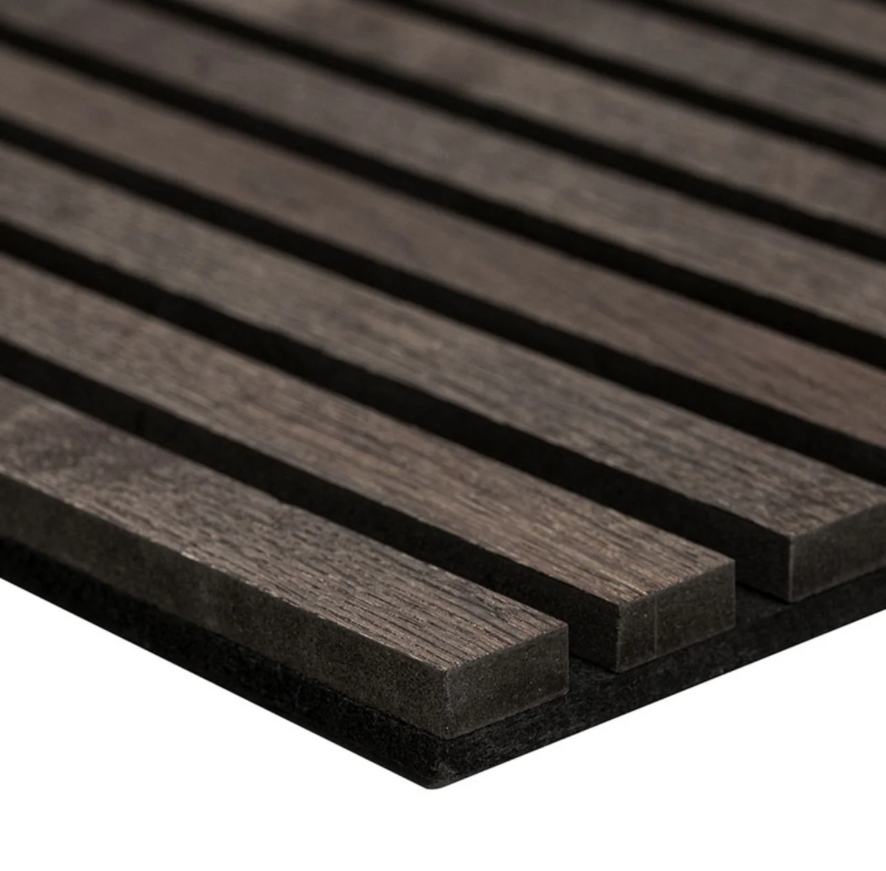 Acoustic Wood Slat Panelling Umber 9.5"x94.5" (6.23sf/pc) $70/Pc - Image 3