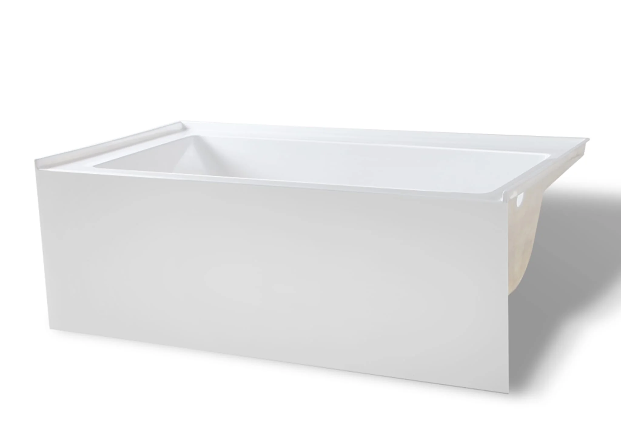 F&D B-7128 Wall to Wall Tub - Image 4