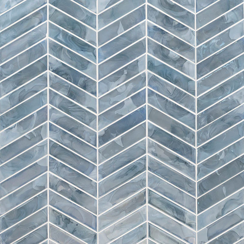 Blue Shimmer Chevron 29.39/sf - Image 4