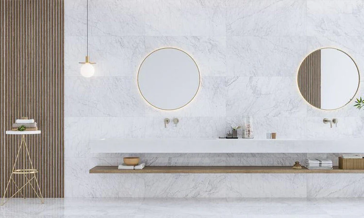 Carrara Matt Rectified Porcelain Tile 24x48 @6.00/sf