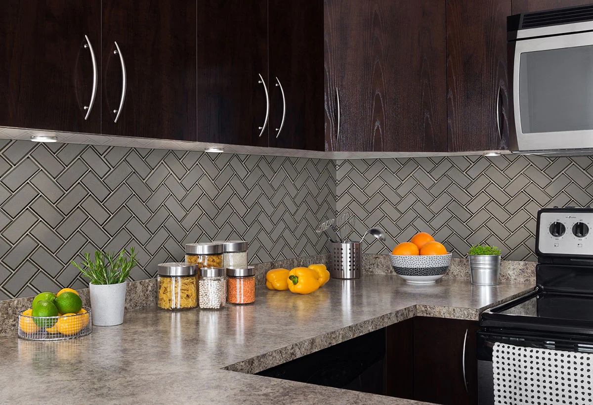 Champagne Bevel Herringbone 8mm @25.94/sf - Image 3