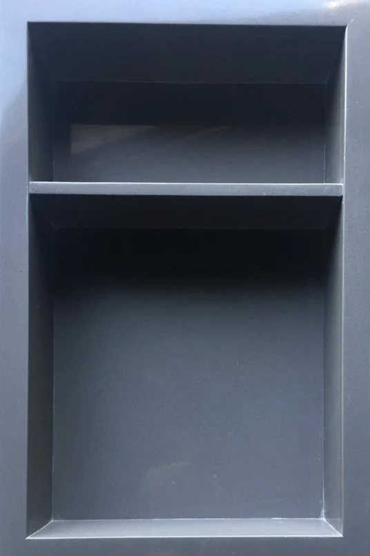 Dark Grey Marble Niche 16" x 24"