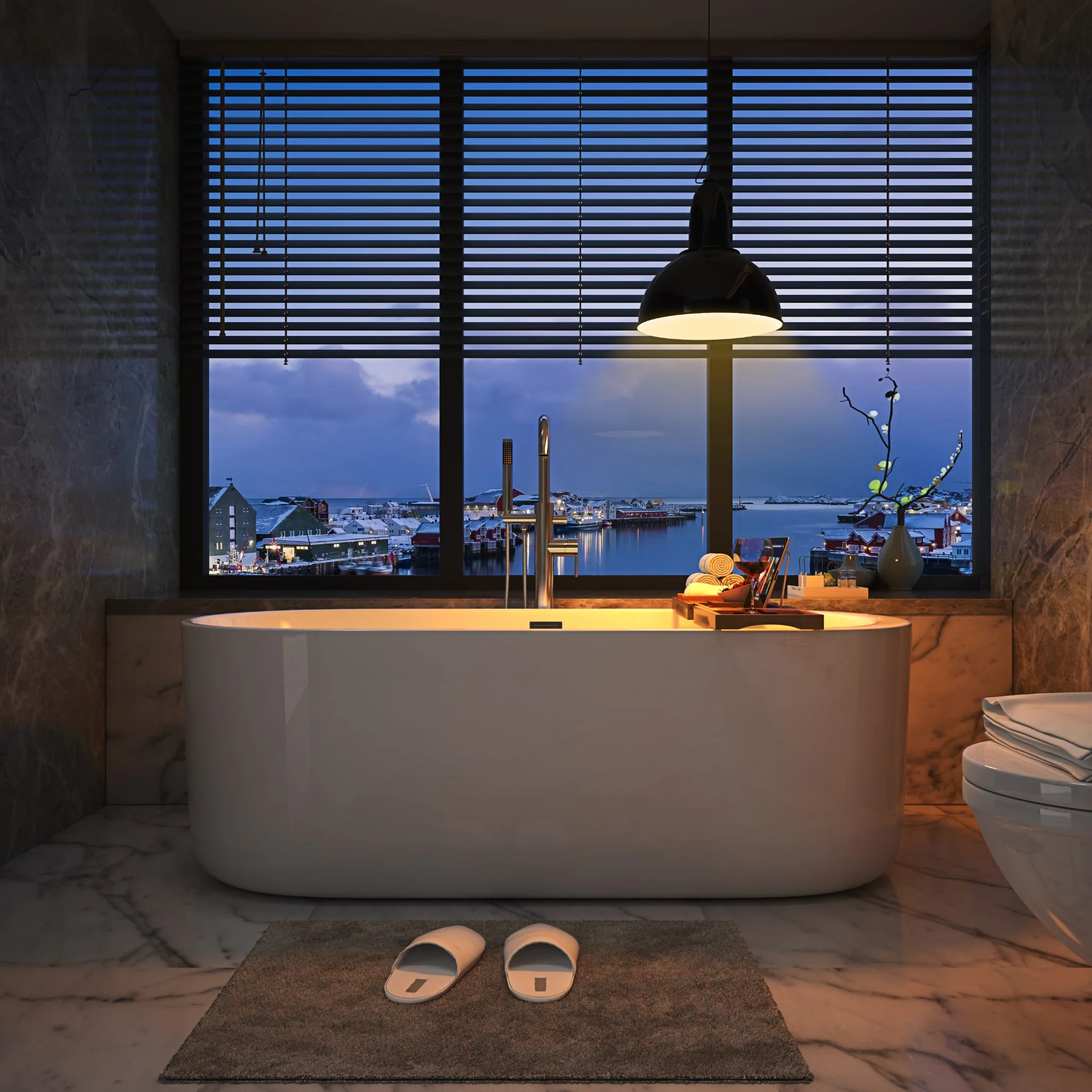 F&D RL-MF-1205 Free Standing Bath Tub 67" Inches - Image 3