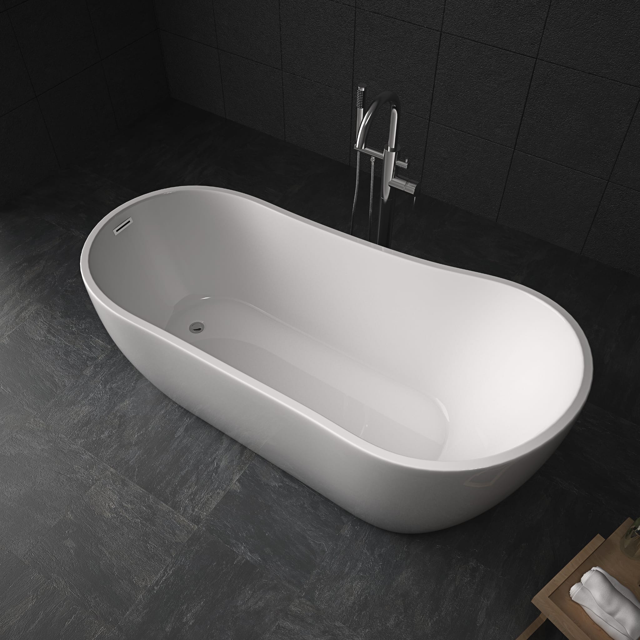 F&D RL-MF-1216 Free Standing Bath Tub 67" Inches - Image 6