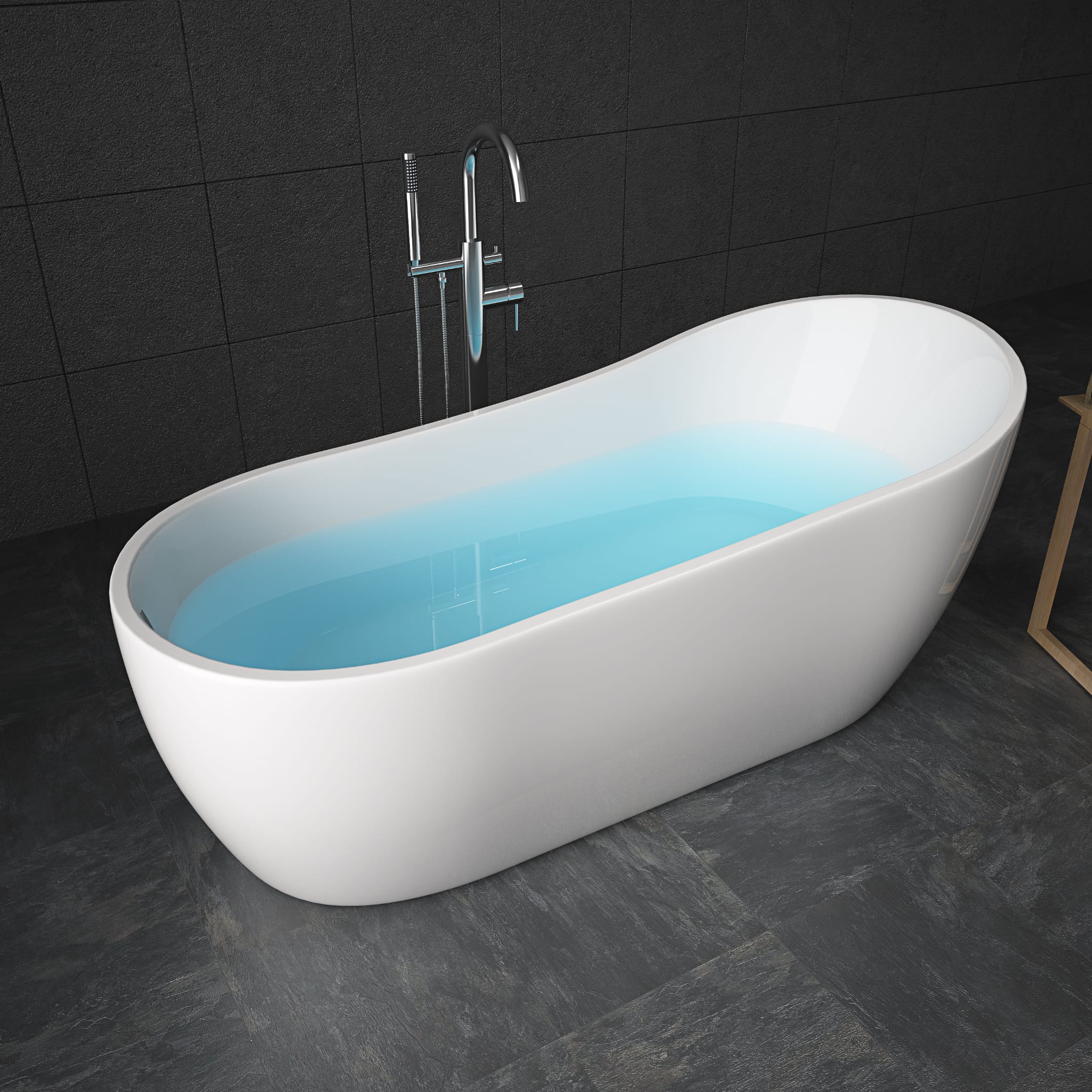 F&D RL-MF-1216 Free Standing Bath Tub 67" Inches - Image 7