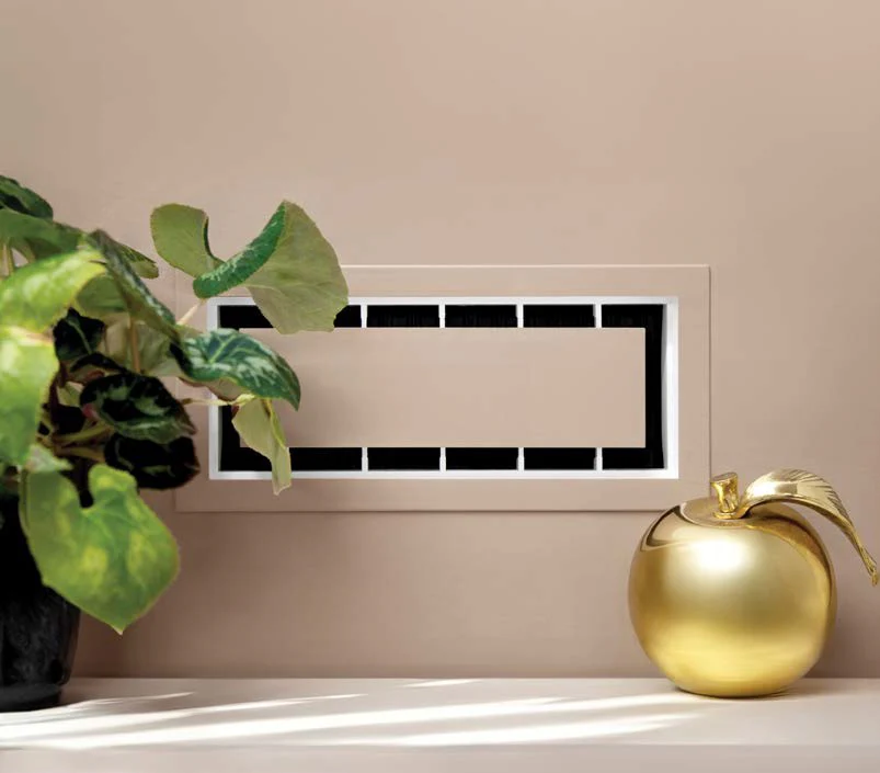 Inte-Grates - Drywall and Ceiling Vent Drop-In Series Textured White 4" x 10" - Image 3