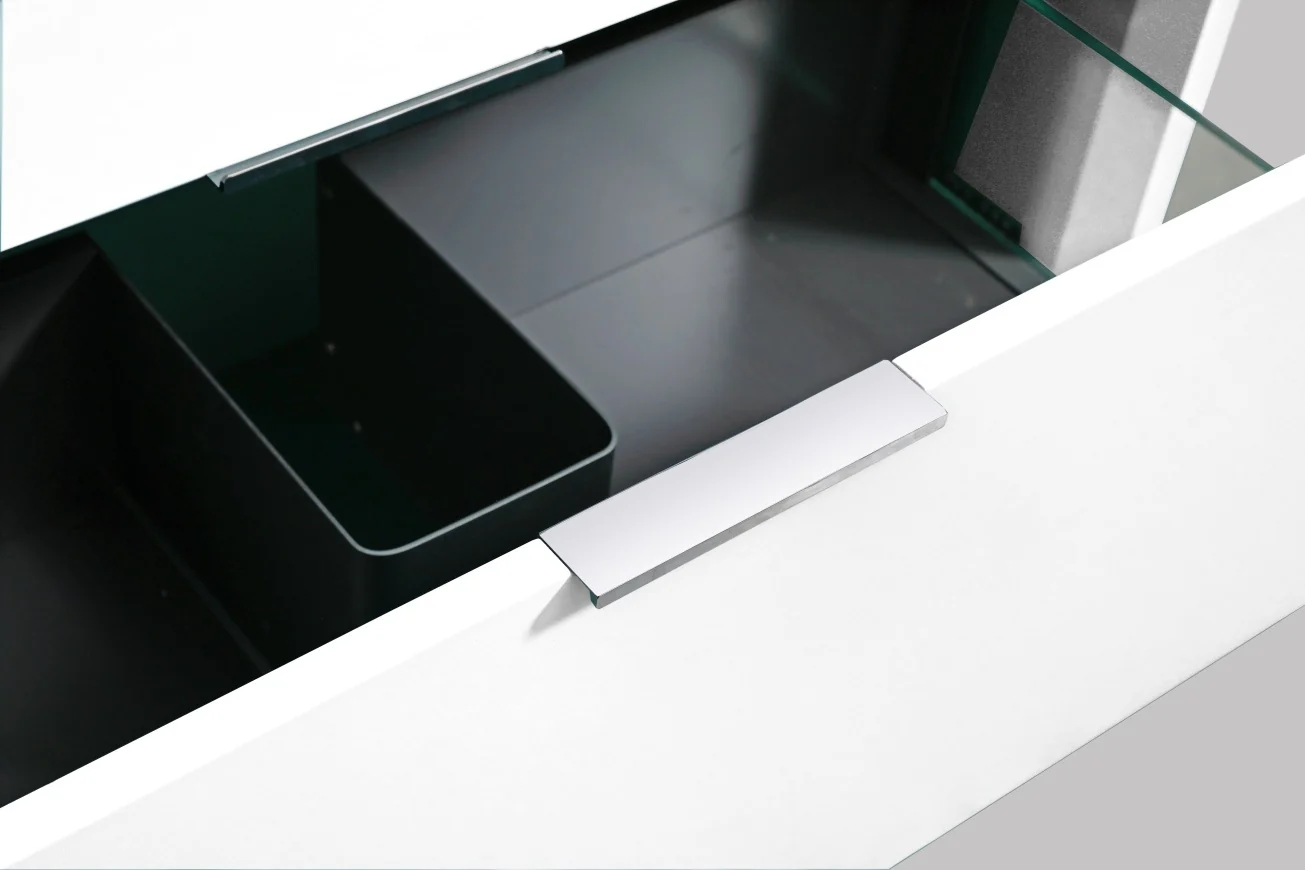 36″ Inch Nudo Kubebath Modern Bathroom Vanity In High Gloss White Finish - Image 8