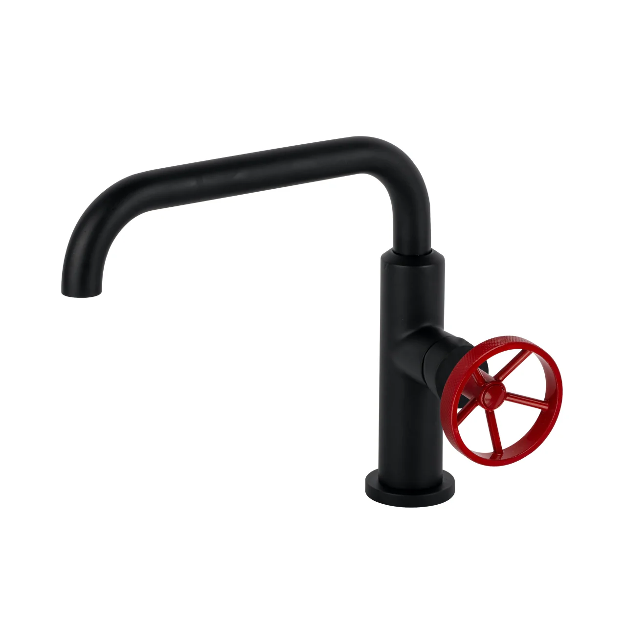 Kubebath Aqua Loft Single Lever Bathroom Vanity Faucet with Side Handle - Image 4