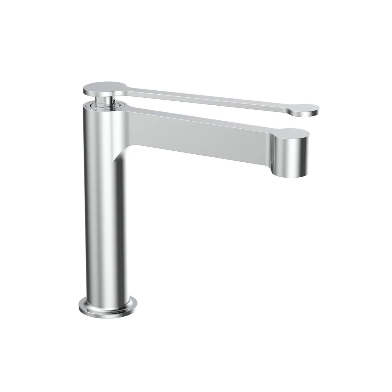 Kubebath Aqua Mirante Single Lever Bathroom Vanity – Chrome