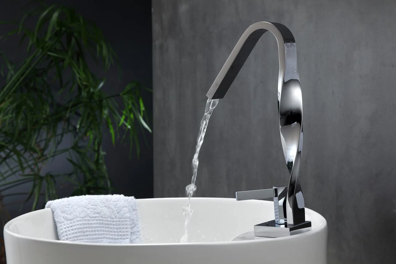 Kubebath Aqua Riccio Single Lever Faucet – Chrome - Image 4