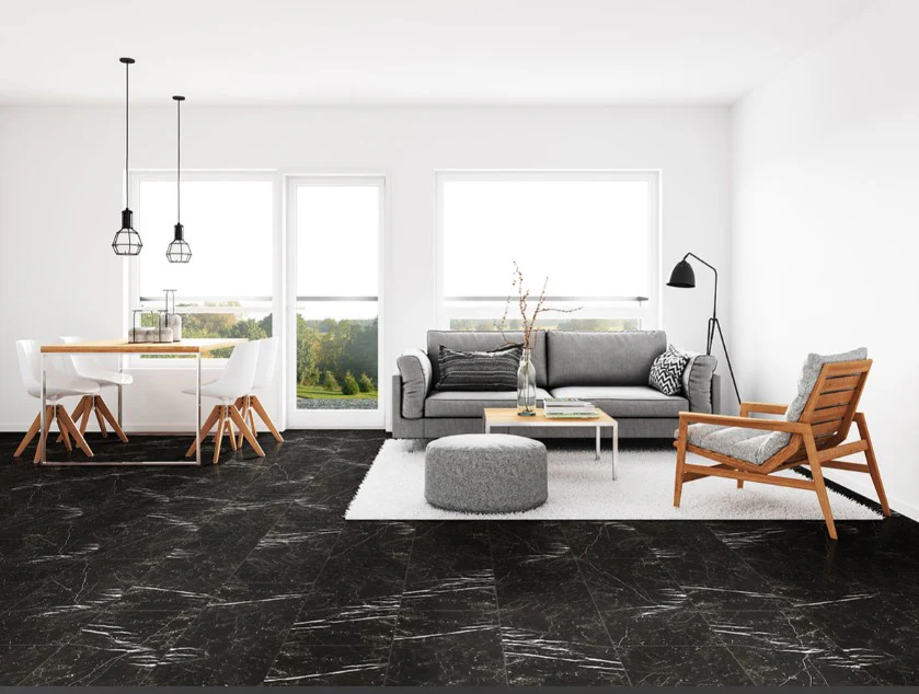 Marquina Noir Porcelain Tile - Image 3