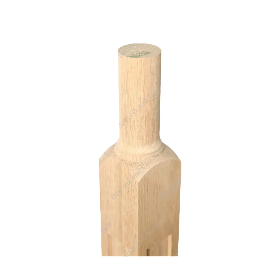 NM101 1200 Pin-Top Newel Post 2 3/4”*2 3/4”*44” Red Oak - Image 2