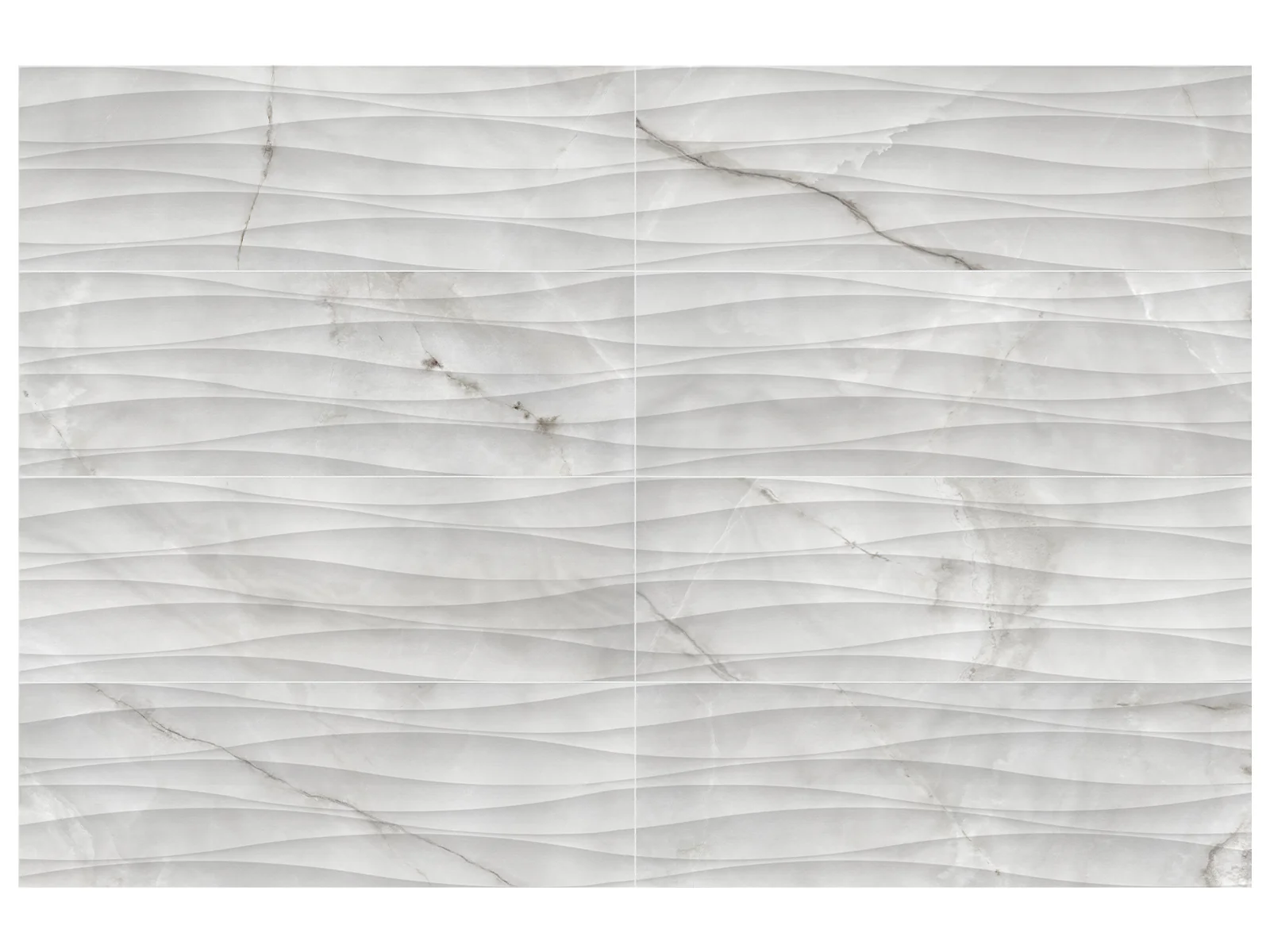 Anatolia Raffino Onyx Suave 12x36 Rectified Matte @5.70/sf, 12x36 Curva/Alto Rectified Matte @6.00/sf and 3x12 @5.60/sf - Image 4