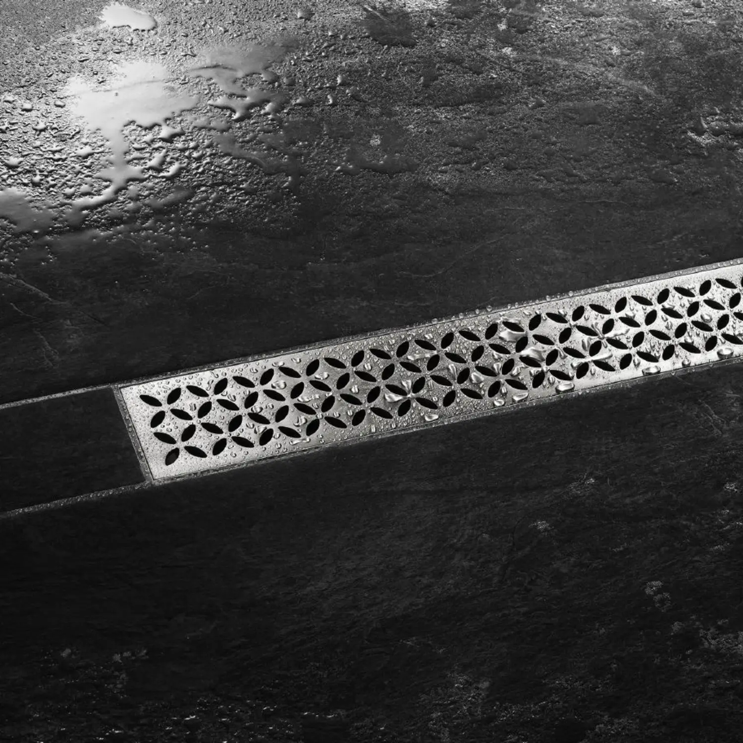 Schluter®-KERDI-LINE Frame with Floral Grate - Image 2