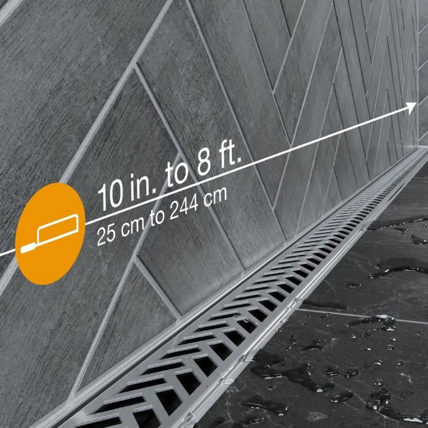 Schluter®-KERDI-LINE-VARIO Square Grate & Channel body - Image 2
