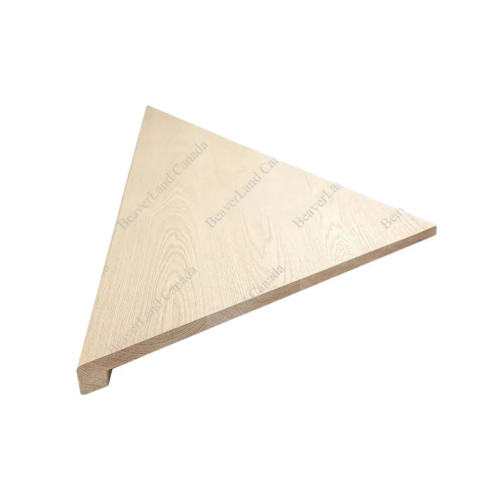 ST101 Set of the Triangle and Rhombus Square Edge Left Turn Red Oak - Image 3