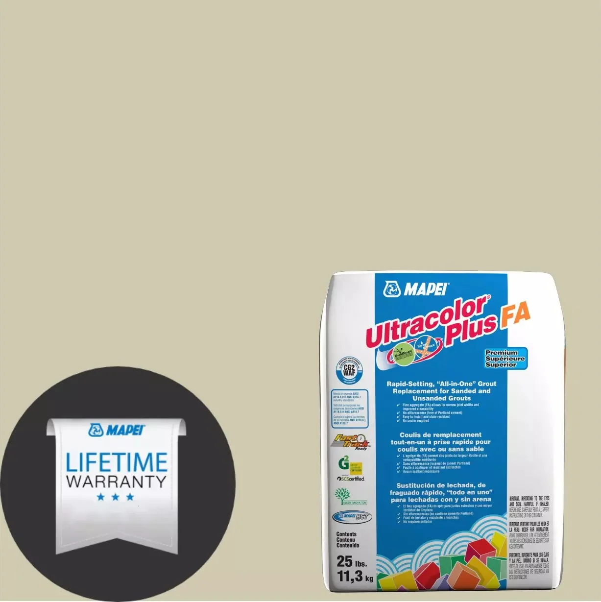 Ultracolor Plus Fa Grout (94 Straw)